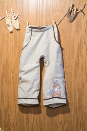 Easy elastic waist children's pants